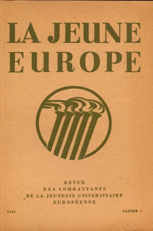 Livrenpoche : La jeune Europe cahier 6 - Collectif - Livre