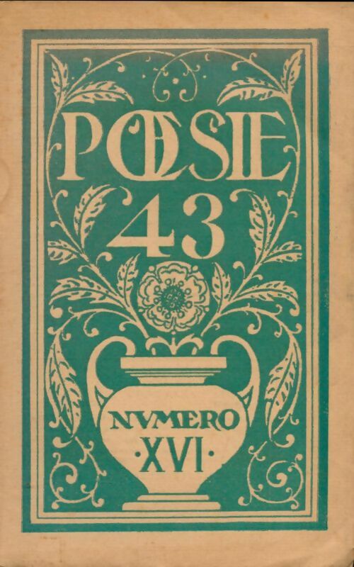 Livrenpoche : Poésie 43 n°16 - Collectif - Livre