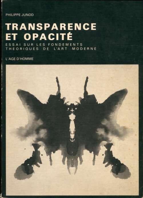 Livrenpoche : Transparence et opacité - Philippe Junod - Livre
