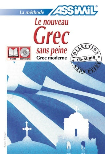Livrenpoche : Le nouveau grec sans peine ; livre + CD audio (x4) - Aikaterini Kedra Blayo - Livre