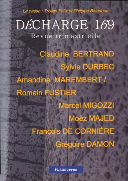 Livrenpoche : Décharge n°169 - Collectif - Livre