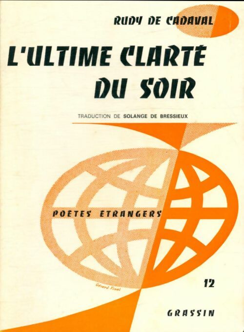 Livrenpoche : L'Ultime clarté du soir - Solange De Bressieux - Livre