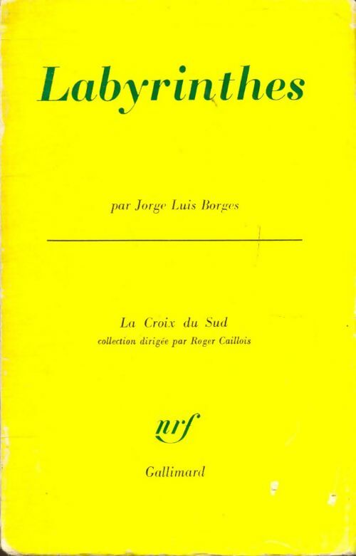 Livrenpoche : Labyrinthes - Jorge Luis Borges - Livre