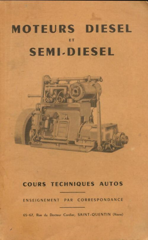 Livrenpoche : Moteurs diesel et semi-diesel - Collectif - Livre