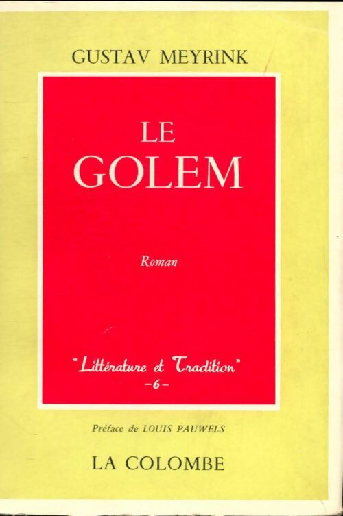 Livrenpoche : Le golem - Gustav Meyrink - Livre
