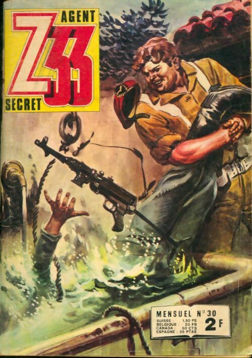 Livrenpoche : Z33 Agent secret n°30 - Collectif - Livre