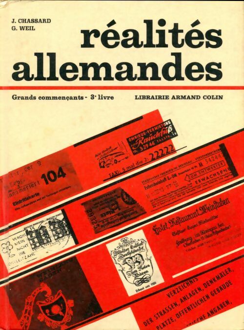 Livrenpoche : Réalités allemandes. Gfrands commençants 3e livre - Jean Chassard - Livre