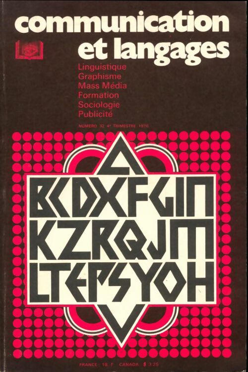 Livrenpoche : Communication et langages n°32 - Collectif - Livre