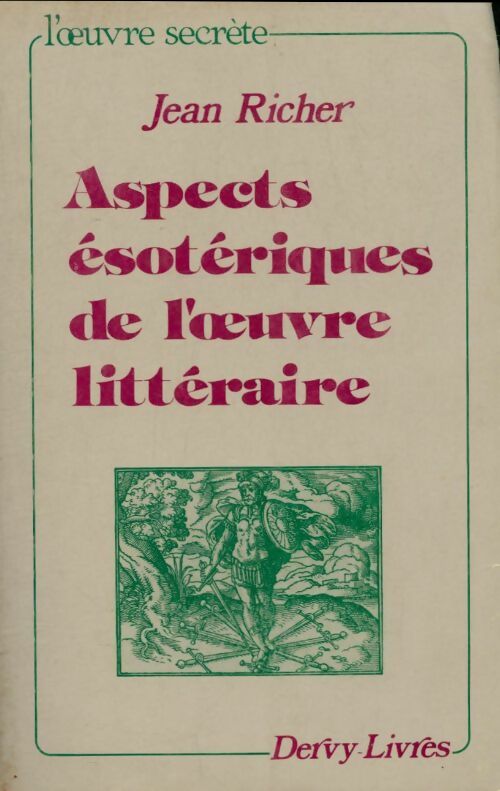 Livrenpoche : Aspects ésotériques de l'oeuvre littéraire - Richer Jean - Livre