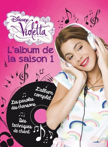 Livrenpoche : Violetta livre + CD avec paroles des chansons - Walt Disney - Livre