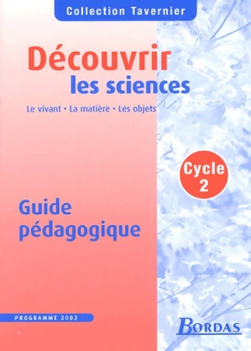 Livrenpoche : Découvrir sciences CP CE1 2004 - Collectif - Livre