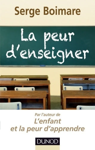 Livrenpoche : La peur d'enseigner - Serge Boimare - Livre