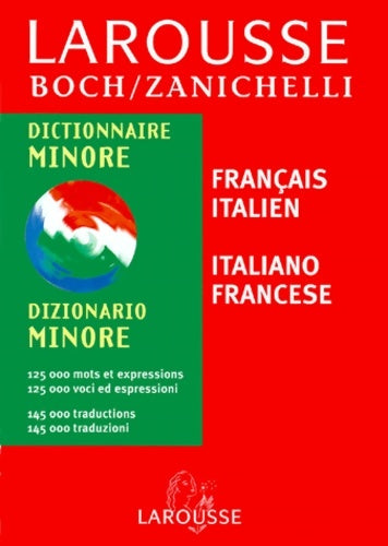 Livrenpoche : Larousse zanichelli minore : Italien/français français/italien - Zanichelli - Livre