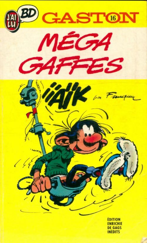 Livrenpoche : Gaston Tome XVI : Méga gaffes - André Franquin - Livre