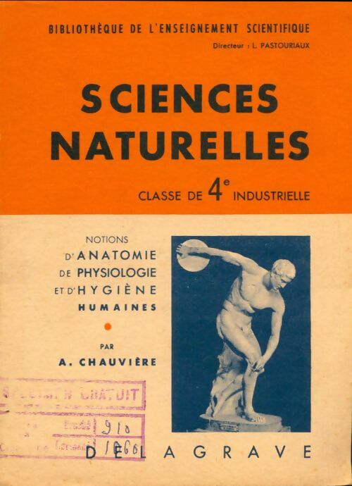 Livrenpoche : Sciences naturelles 4e industrielle - L. Pastouriaux - Livre