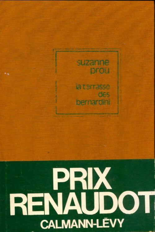 Livrenpoche : La terrasse des Bernardini - Suzanne Prou - Livre