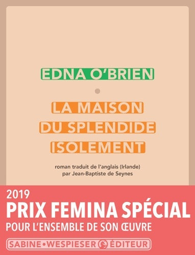 Livrenpoche : La maison du splendide isolement - Edna O'Brien - Livre
