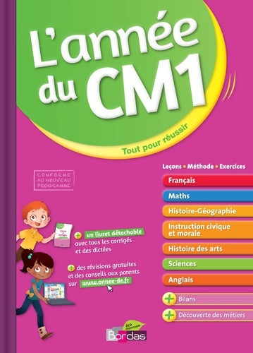 Livrenpoche : L'année du CM1 - toutes les matières - Véronique Anderson - Livre