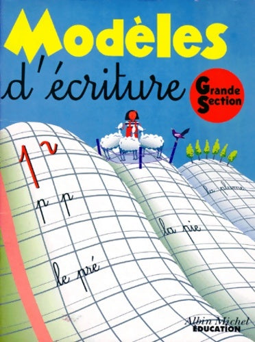 Livrenpoche : Modèle d'écriture grande section - Brossier - Livre