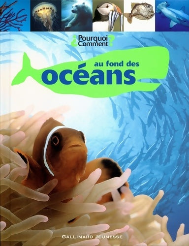 Livrenpoche : Au fond des oceans - Collectifs Jeunesse - Livre