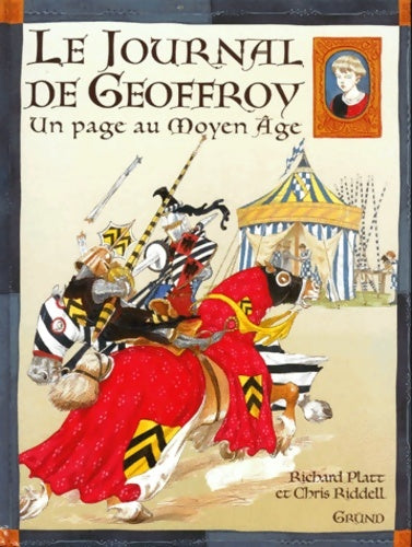 Livrenpoche : Le journal de geoffroy : Un page au moyen age - Richard Platt - Livre