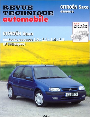 Livrenpoche : Citroën Saxo essence 8 soupapes 1996-1999 - Collectif - Livre