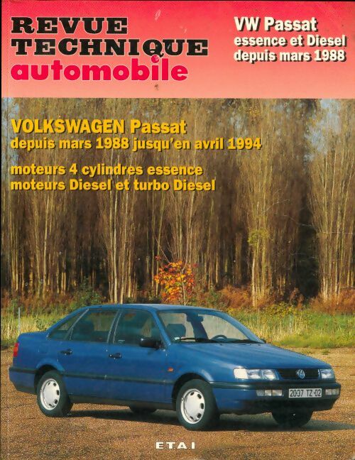 Livrenpoche : Volkswagen Passat de mars 1988 à juillet 1996 - Collectif - Livre
