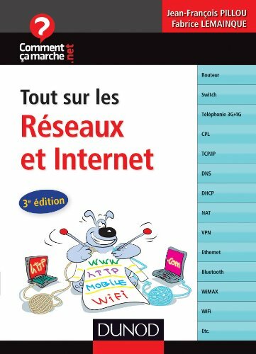 Livrenpoche : Tout sur les réseaux et Internet - Jean-François Fabrice; Pillou - Livre