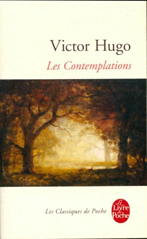 Livrenpoche : Les contemplations - Victor Hugo - Livre