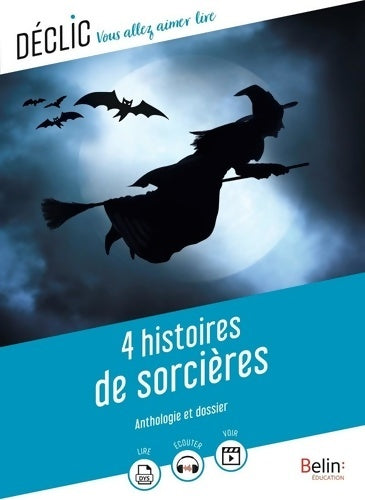Livrenpoche : 4 histoires de sorcières - Martine Dewald - Livre