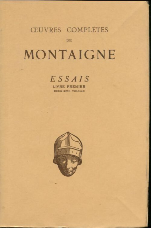 Livrenpoche : Essais Tome I - Michel De Montaigne - Livre