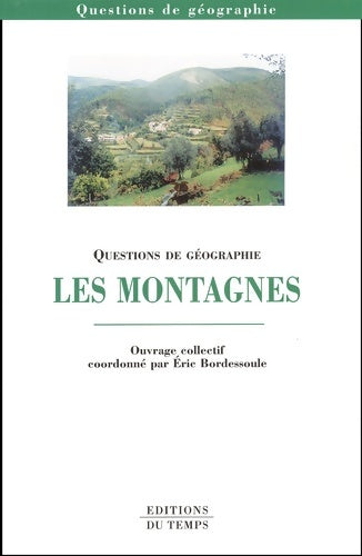 Livrenpoche : Les montagnes - Eric Bordessoule - Livre