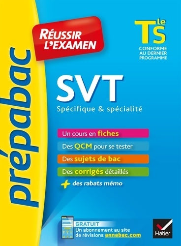Livrenpoche : Svt terminale s spécifique & spécialité 2018 - Isabelle Bednarek-Maitrepierre - Livre