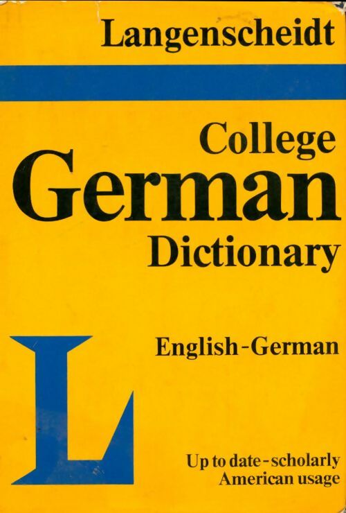 Livrenpoche : College german dictionary - Collectif - Livre