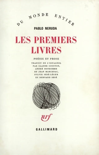 Livrenpoche : Les premiers livres - Pablo Neruda - Livre