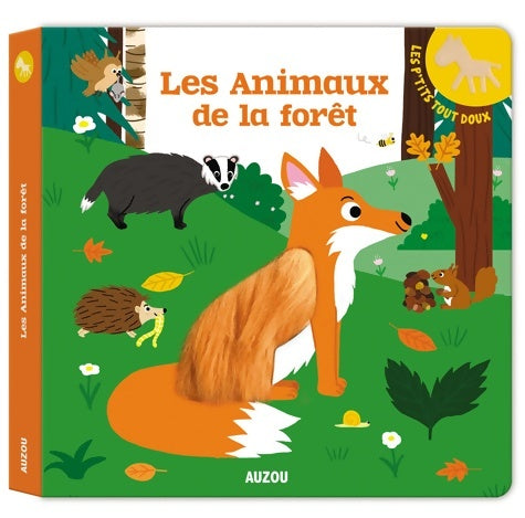 Livrenpoche : Les p'tits tout doux - Les animaux de la forêt - Deborah Pinto - Livre