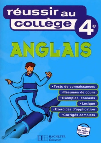 Livrenpoche : Réussir au collège : Anglais 4ème - Collectif - Livre