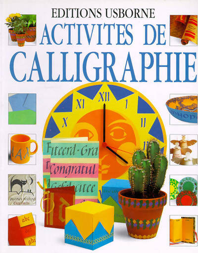 Livrenpoche : Activités de calligraphie - Gordon Rowley - Livre