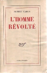 Livrenpoche : L'homme révolté - Albert Camus - Livre