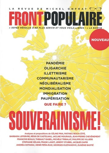 Livrenpoche : Front populaire n°1 : Souverainisme ! - Collectif - Livre