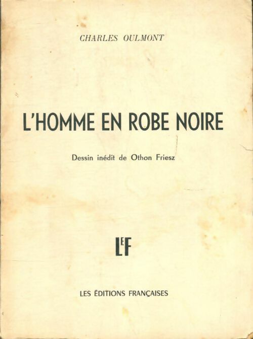 Livrenpoche : L'homme en robe noire - Charles Oulmont - Livre