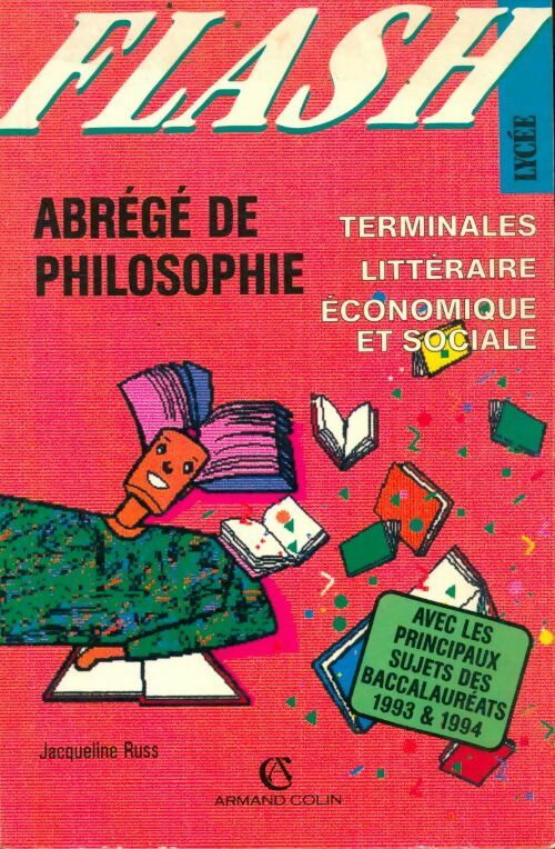 Livrenpoche : Abrégé de philosophie : Terminales littéraire économique et sociale - Collectif - Livre