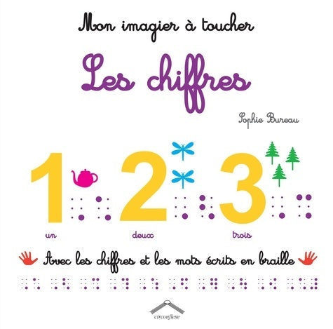 Livrenpoche : Mon imagier à toucher les chiffres - Sophie Bureau - Livre