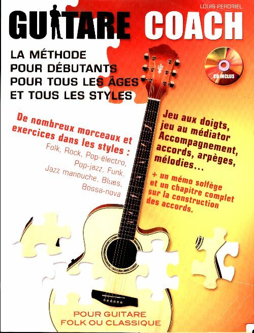 Livrenpoche : Guitare Coach avec CD - Louis Perdriel - Livre
