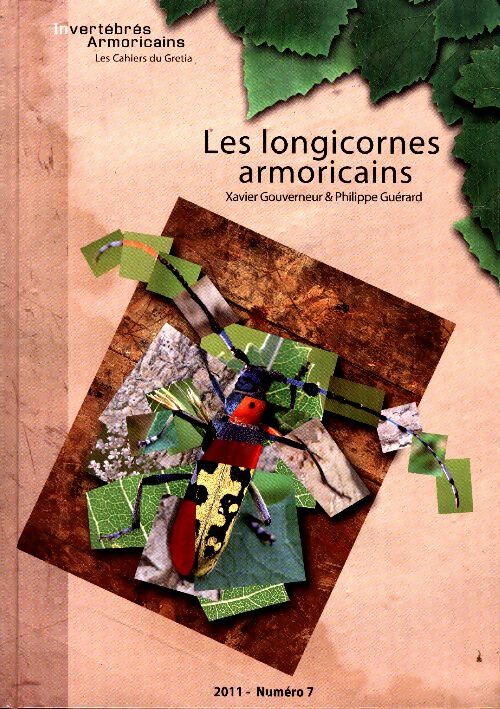 Les longicornes armoricains - Xavier Gourverneur -  Invertébrés armoricains - Livre