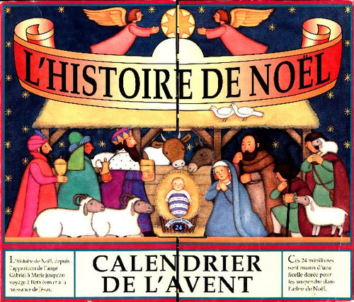 Livrenpoche : L'histoire de Noël. Calendrier de l'Avent - Collectif - Livre