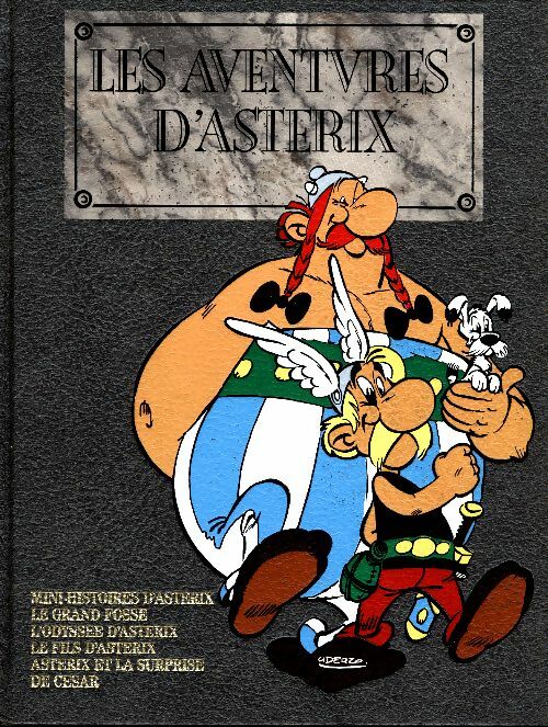 Livrenpoche : Mini-histoires d'Astérix / Le grand fossé / L'odyssée d'Astérix / Le fils d'Astérix / Astérix et la surprise de César - Albert Uderzo - Livre