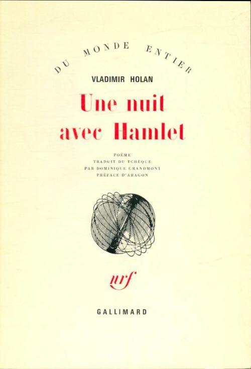 Livrenpoche : Une nuit avec Hamlet et autres poèmes - Vladimir Holan - Livre
