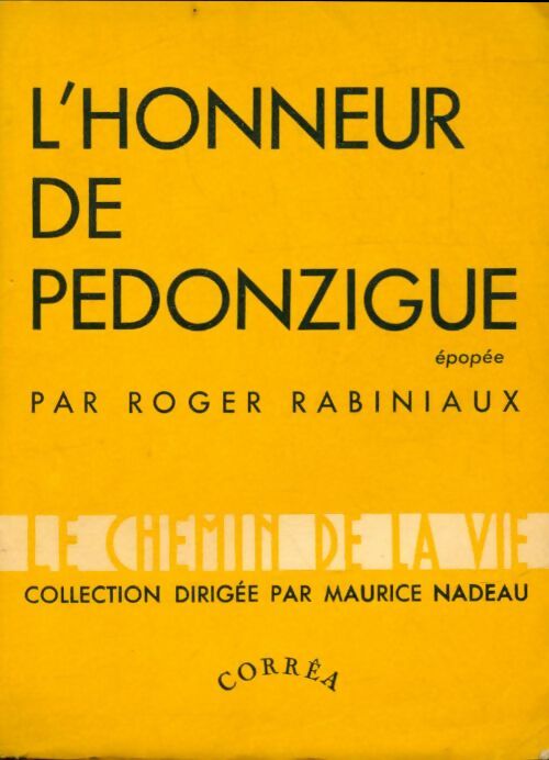 Livrenpoche : L'honneur de Pédonzigue - Roger Rabiniaux - Livre