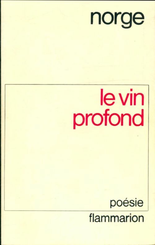 Livrenpoche : Le vin profond - Norge - Livre